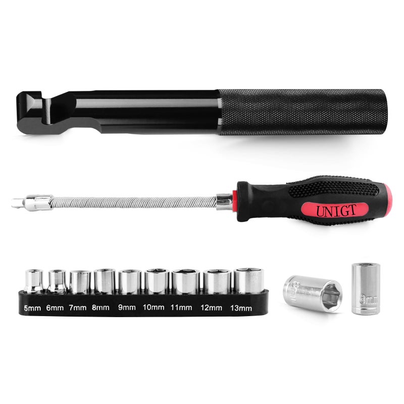 UNIGT Belt Changing Tool with Clutch Cover Removal Tool Kit Compatible with Polaris RZR 800 900 S 1000 XP XP4 General 1000 - Combo Package - Image 1